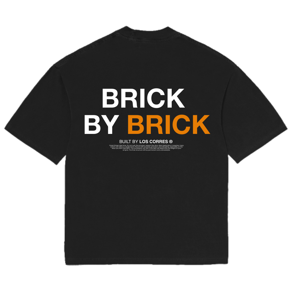 T-Shirt Oversized 'Brick by Brick'