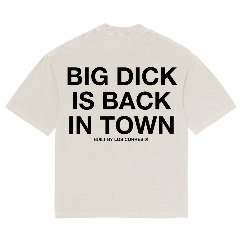 T-Shirt Oversized 'Big Dick